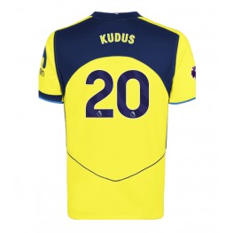 Tottenham Hotspur Mohammed Kudus #20 Derde tenue 2025-26 Korte Mouw